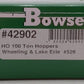 Bowser 42902 HO Scale Wheeling & Lake Erie Hopper #527