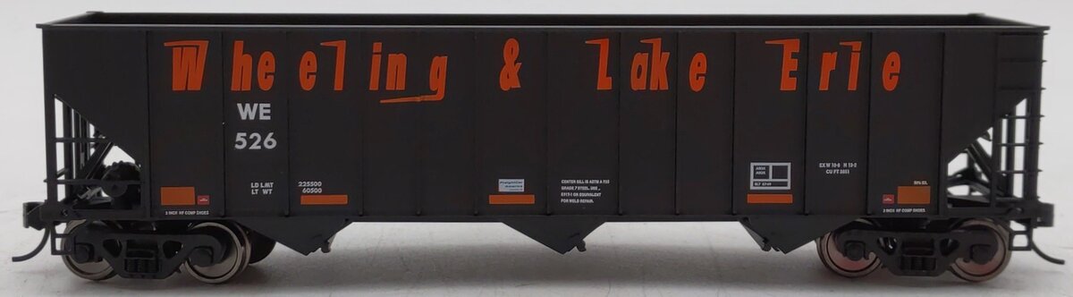 Bowser 42902 HO Scale Wheeling & Lake Erie Hopper #527