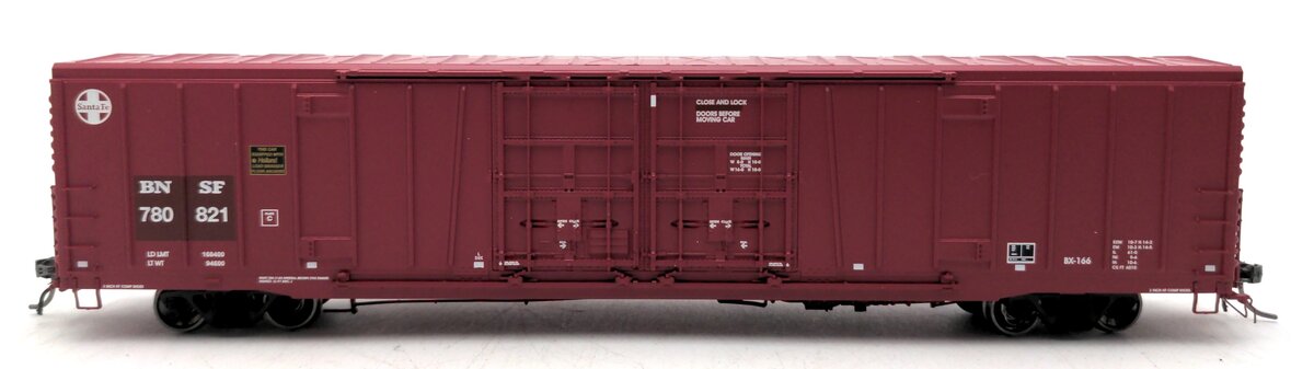 BLMA Models 53050 HO Burlington Northern Santa Fe 60' Beer Car Bx-166 #780821