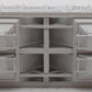 Bowser 42775 HO US Phosphoric Products 70-Ton 2-Bay Covered Hopper RTR #25019