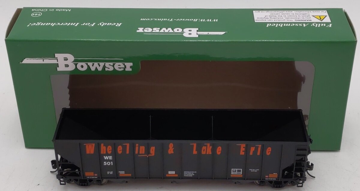 Bowser 42900 HO Scale Wheeling & Lake Erie Hopper #501