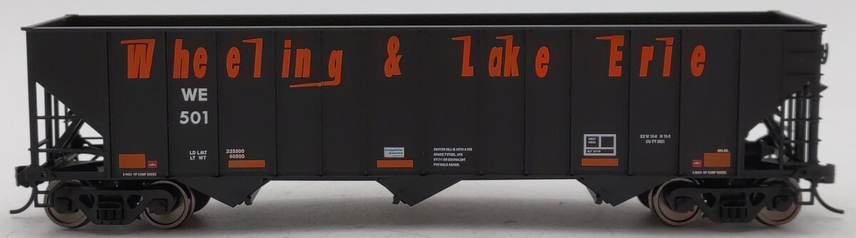 Bowser 42900 HO Scale Wheeling & Lake Erie Hopper #501