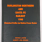 Burlington Northern and Santa Fe Railway 1996 Hardcover Book By Patrick C. Dorin EX