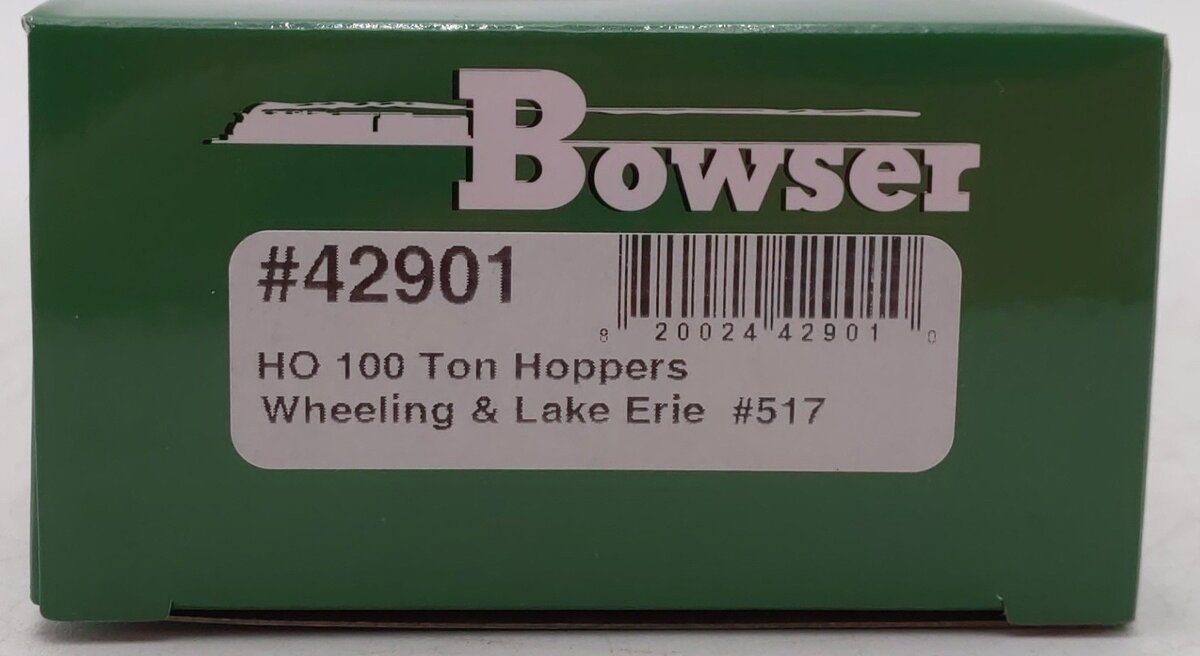 Bowser 42901 HO Scale Wheeling & Lake Erie Hopper #517