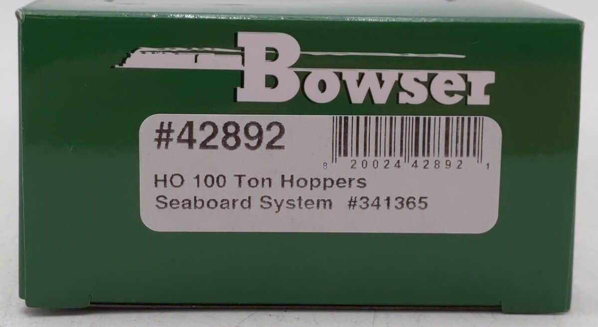 Bowser 42892 HO Scale Seaboard System Hopper #341365