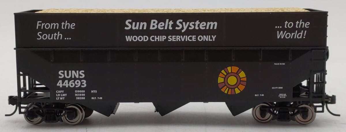 Bowser 2-5976 HO Scale Sun Belt System Hopper #44693 LN/Box