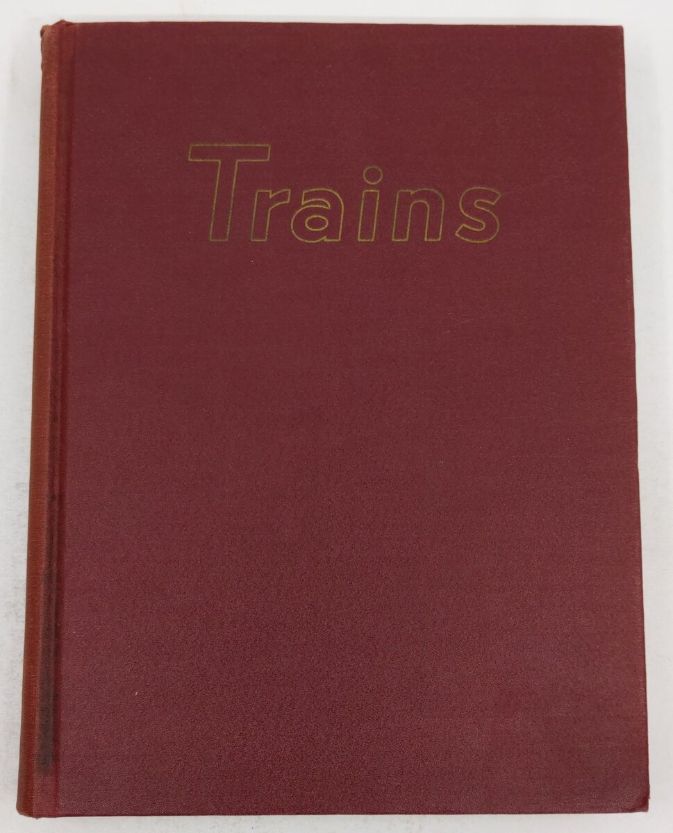 Trains Volume.9 1948- 49 Hardcover Book VG