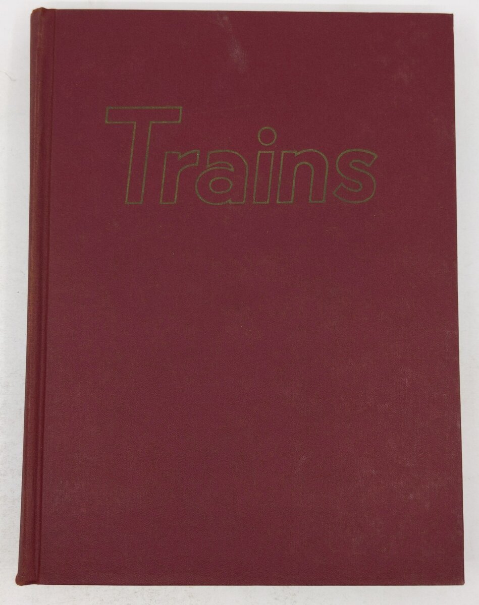 Trains Magazine Volume 18 Nov 1957 - Oct 1958 Hardcover Book VG