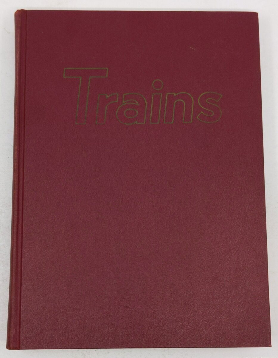 Trains Volume.14 1953-1954 Hardcover Book VG