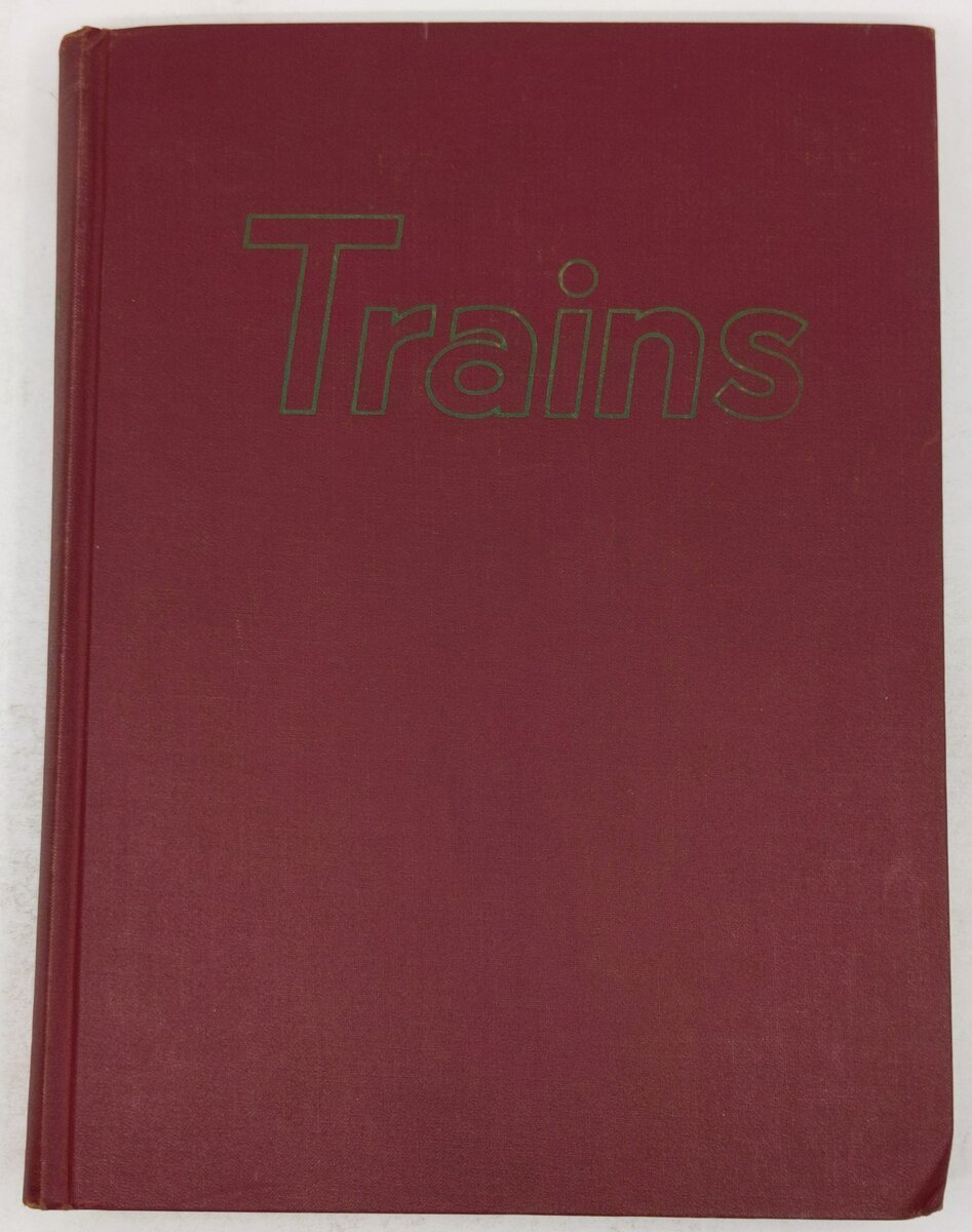 Trains Volume.15 1954-1955 Hardcover Book VG