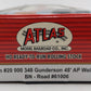 Atlas 20000348 HO Scale Burlington Northern 48' Well Car #61006
