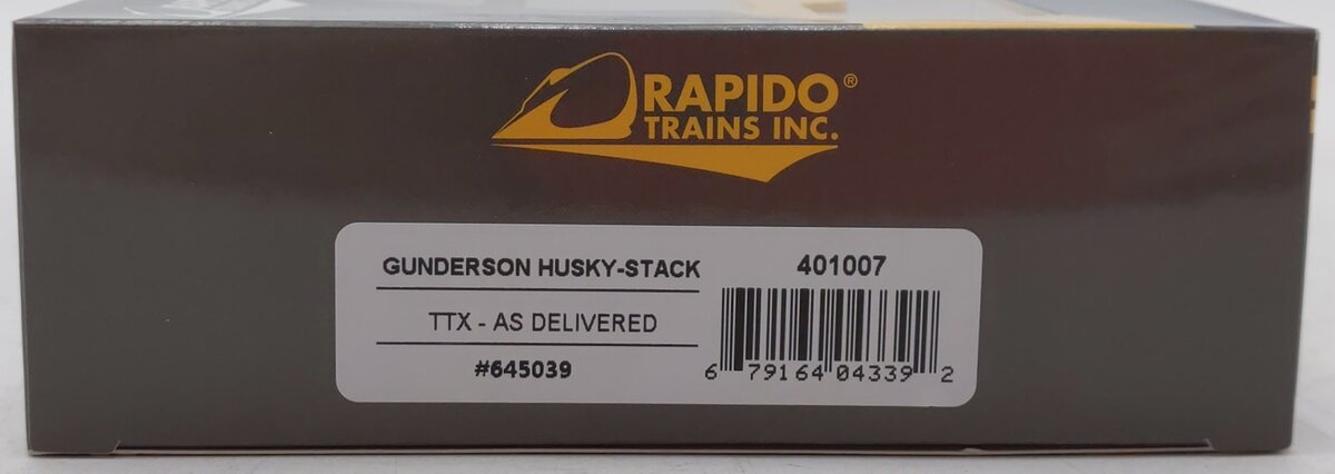 Rapido Trains 401007 HO Scale TTX Corporation Stack Car #645039