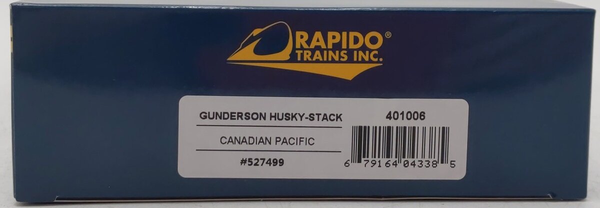 Rapido Trains 401006 HO Scale Canadian Pacific Stack Car #527499