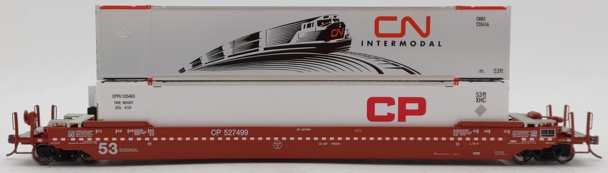 Rapido Trains 401006 HO Scale Canadian Pacific Stack Car #527499