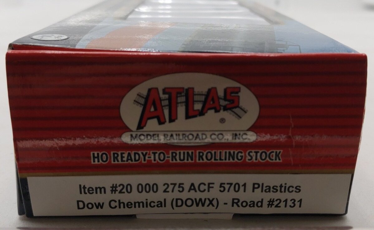 Atlas 20000275 HO Scale DOWX ACF Plastic Hopper #2131