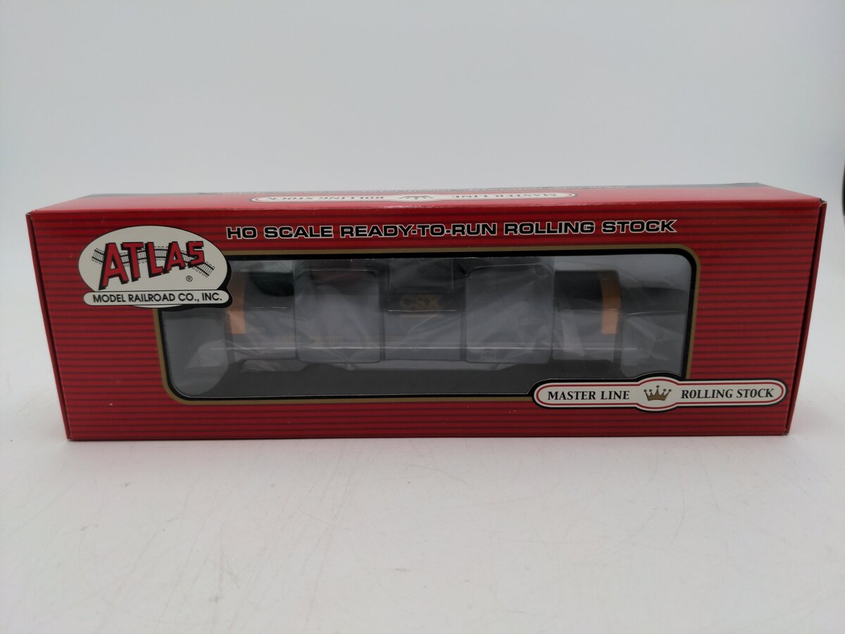 Atlas HO Scale Ready-to-Run 42' Fishbelly Coil Car - CSX Blue #496606