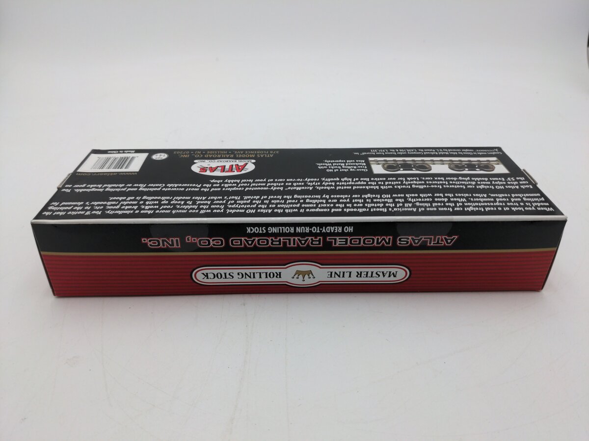 Atlas 20001155 HO Scale Ready-to-Run 42' Fishbelly Coil Car - CSX Blue #496649