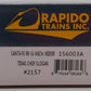 Rapido Trains 156003A HO SF Texas Chief Slogan RR-56 Mechanical Reefer #2157