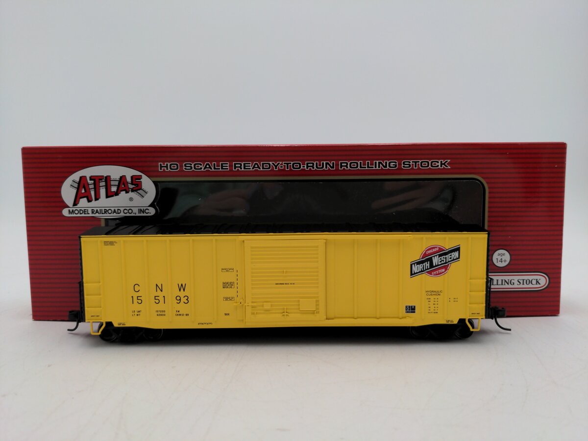 Atlas 20001990 HO Scale Chicago & North Western Box Car #155193