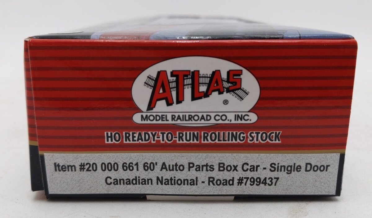 Atlas 20000661 HO Scale Canadian National 60' ACF Auto Parts Boxcar #799437