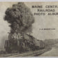 Maine Central Railroad Photo Album Paperback Book By E. B. Robertson VG