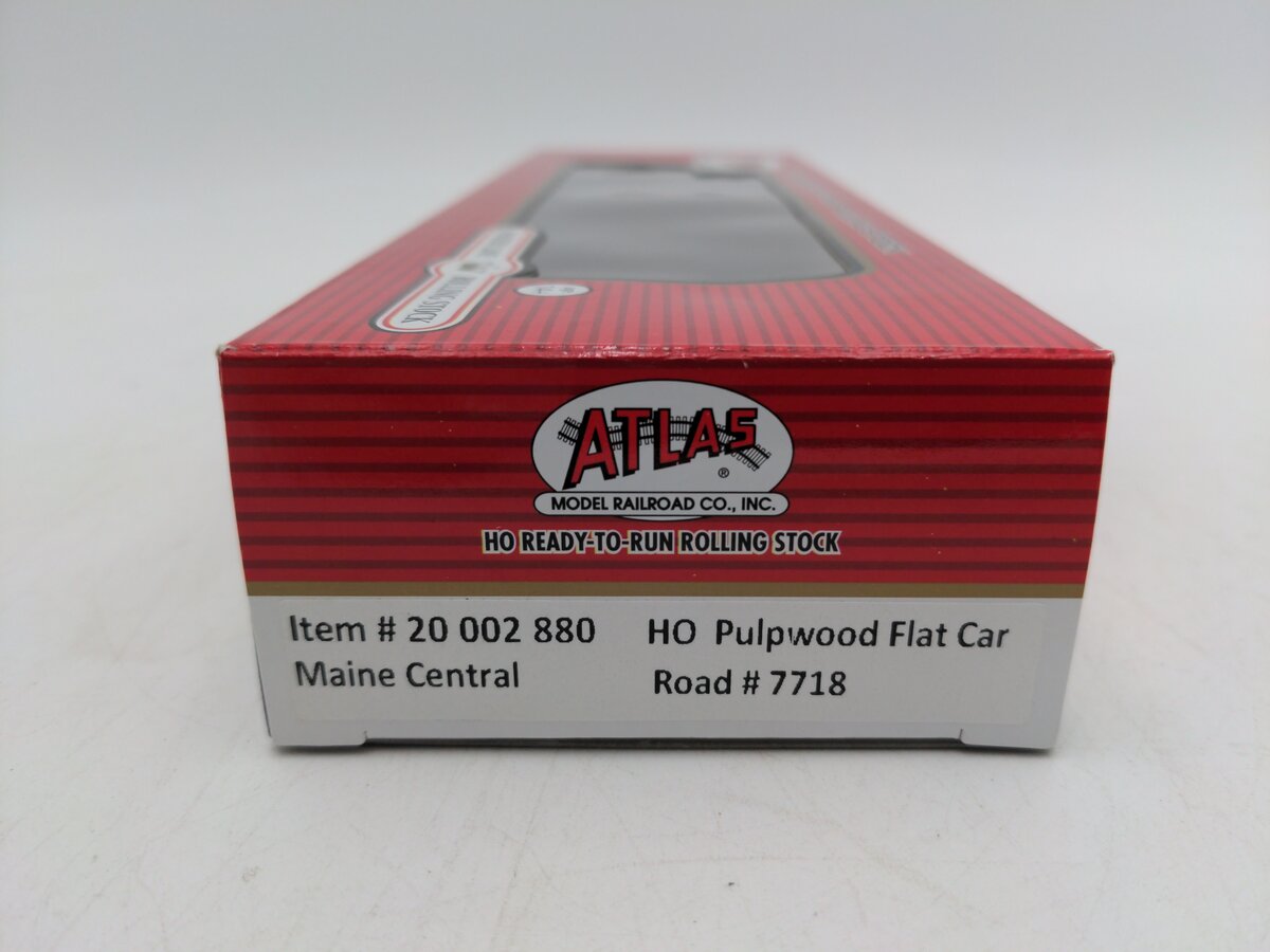 Atlas 20002880 HO Scale Maine Central Flat Car #7718