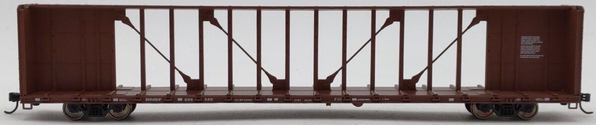 Walthers 910-50701 HO BNSF 72' Centerbeam Flatcar with Standard Beam RTR #559520