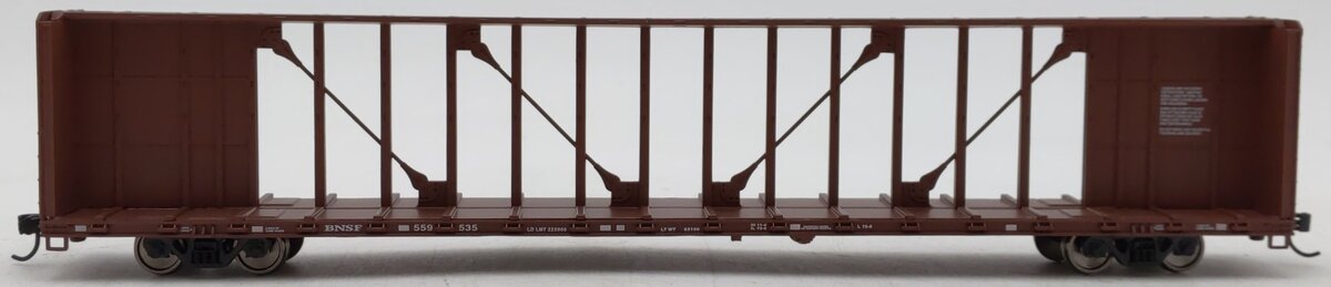 Walthers 910-50703 HO BNSF 72' Centerbeam Flatcar with Standard Beam RTR #559535