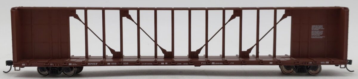 Walthers 910-50703 HO BNSF 72' Centerbeam Flatcar with Standard Beam RTR #559535