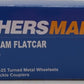 Walthers 910-50703 HO BNSF 72' Centerbeam Flatcar with Standard Beam RTR #559535