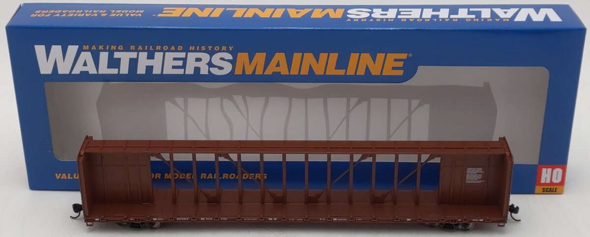 Walthers 910-50703 HO BNSF 72' Centerbeam Flatcar with Standard Beam RTR #559535