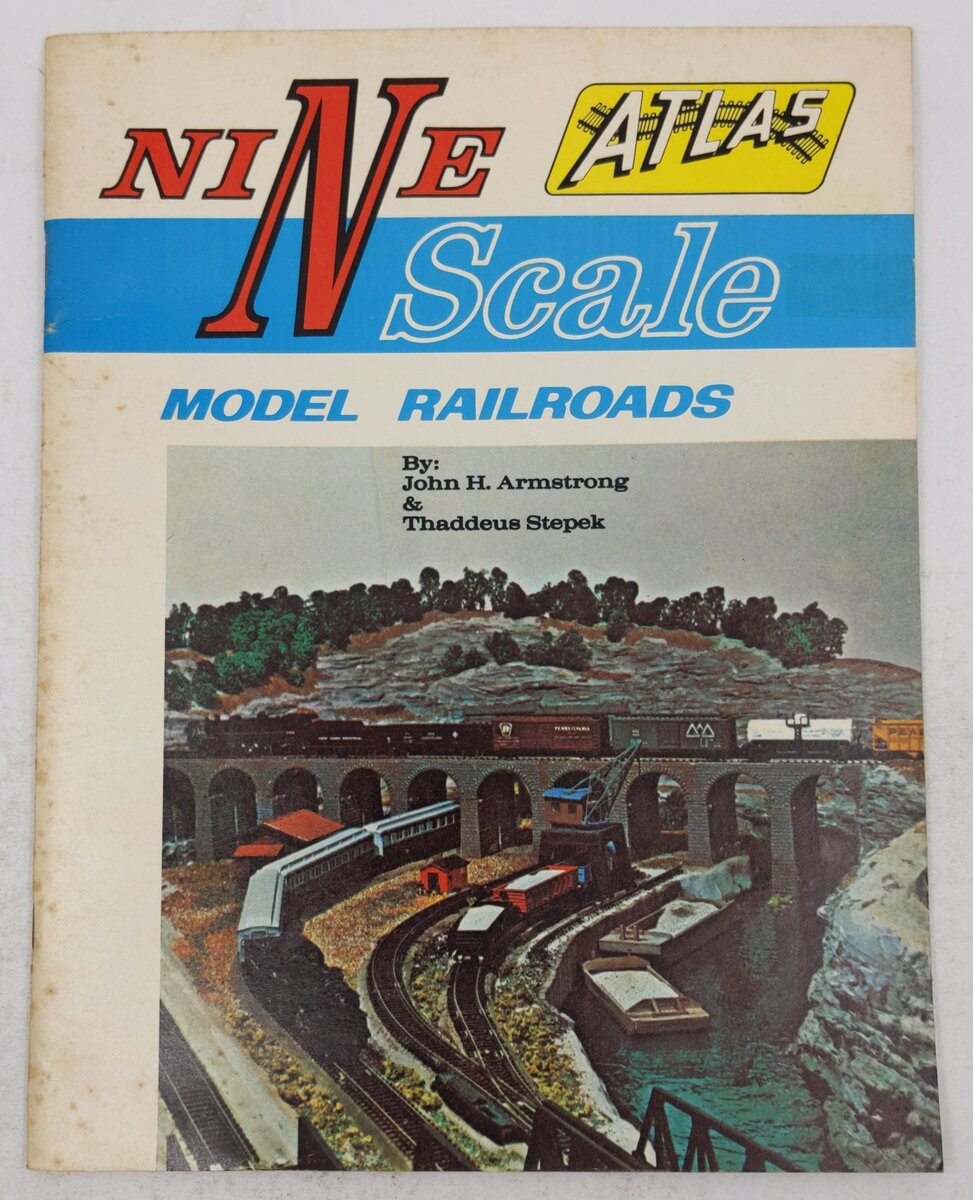 Nine Scale Scale Model Railroads 2nd Edition Paperback Book By John H. Armstrong VG