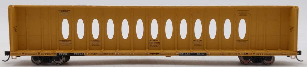 Walthers 910-50725 HO TTZX 72' Centerbeam Flatcar with Opera Windows RTR #86293