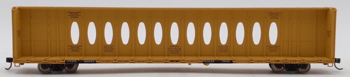 Walthers 910-50725 HO TTZX 72' Centerbeam Flatcar with Opera Windows RTR #86293