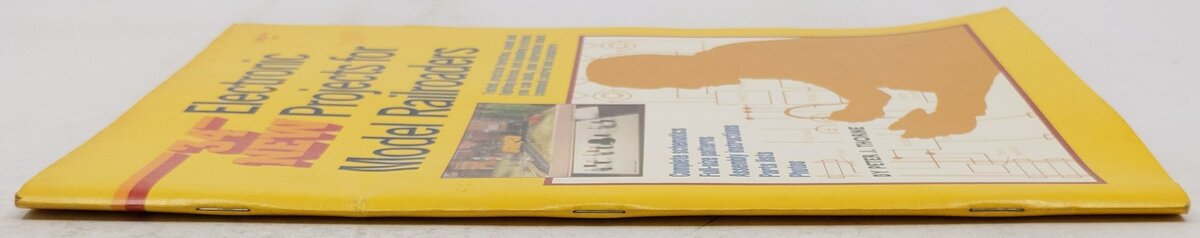 34 New Electronic Projects for Model Railroaders Paperback Book Peter J. Thorne VG