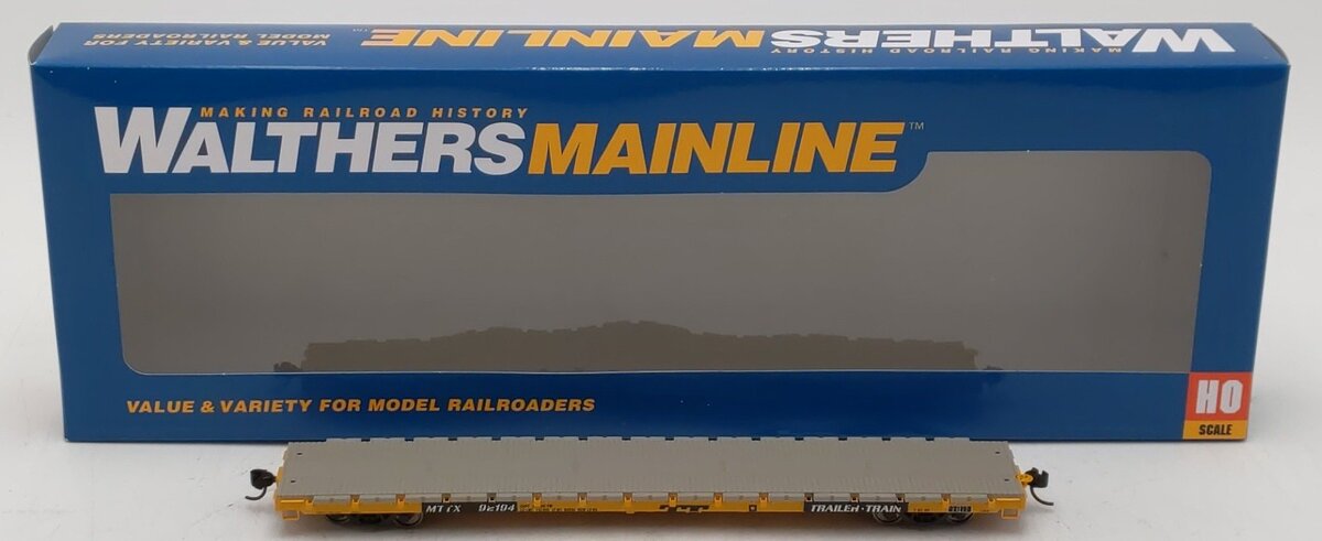 Walthers 910-5308 HO Trailer-Train MTTX 60' Pullman-Standard Flatcar #92194