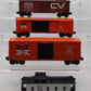 Assorted Lionel O NH, CV, & RUT Freight Cars: 9380, 9605, 9710, 9719, & 9737 [5] EX