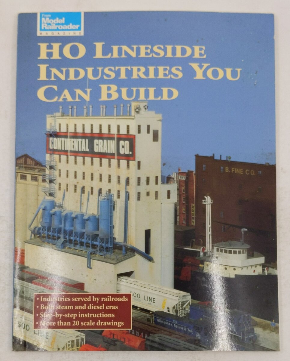 Ho Lineside Industries You Can Build Paperback Book By Model Railroader Magazine VG