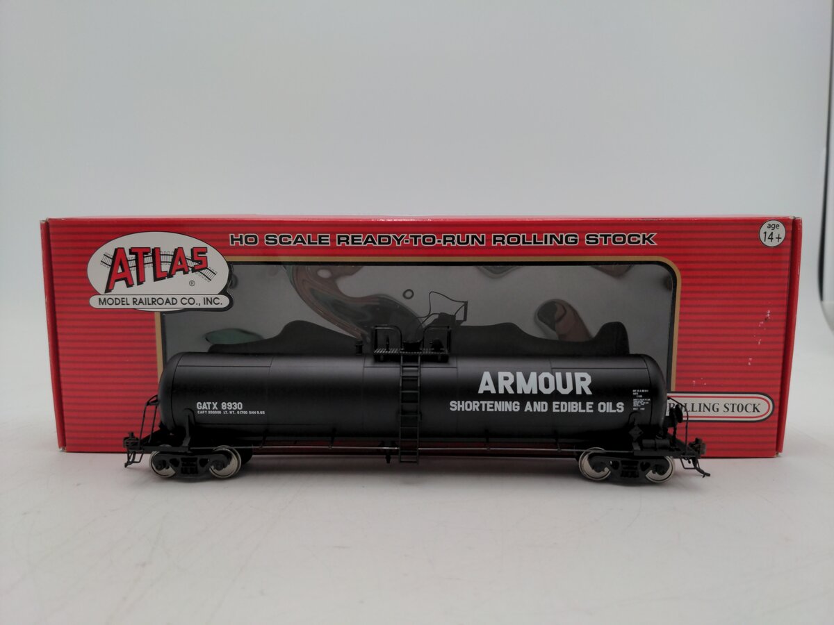 Atlas 20000263 HO Scale GATX Armour 20,700 Gallon Tankcar #8930