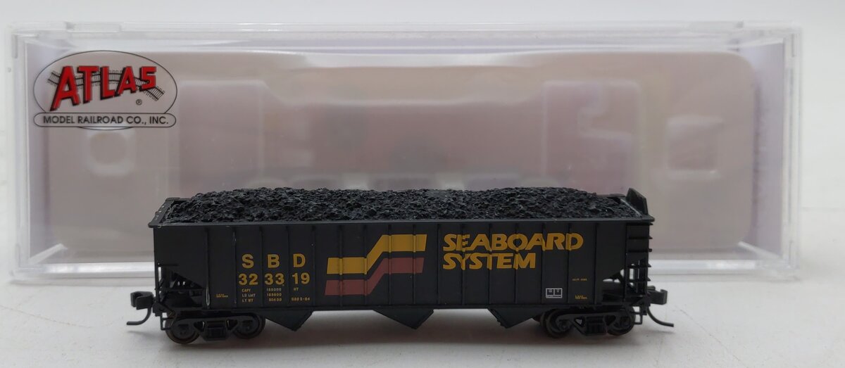 Atlas 50001982 N Seaboard System Pullman-Standard 2960 3-Bay Hopper #323319