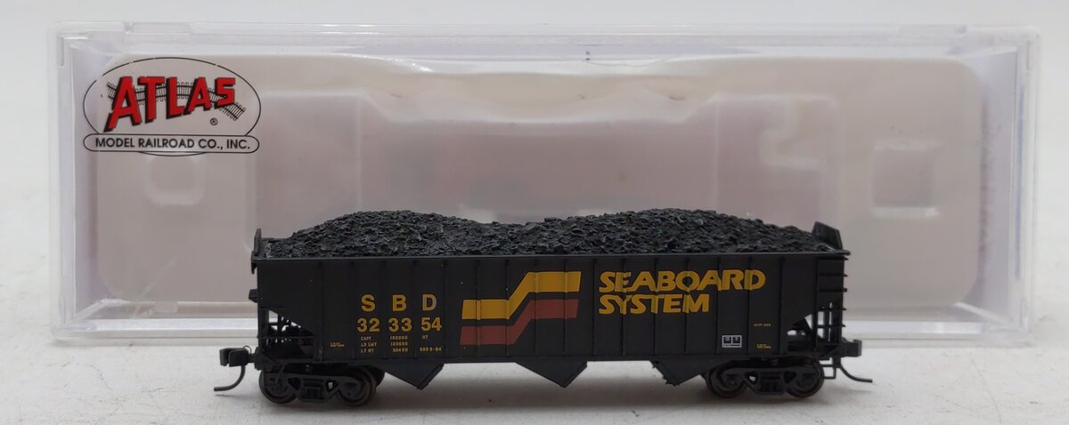Atlas 50001983 N Seaboard System Pullman-Standard 2960 3-Bay Hopper #323354