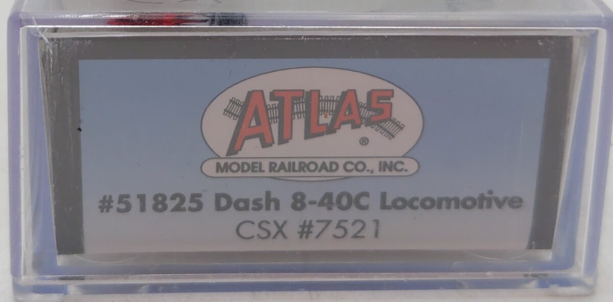 Atlas 51825 N Dash 8-40C, CSX/Stealth #7521