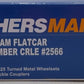 Walthers 910-50709 HO Hampton Lumber 72' Centerbeam Flatcar RTR #2566