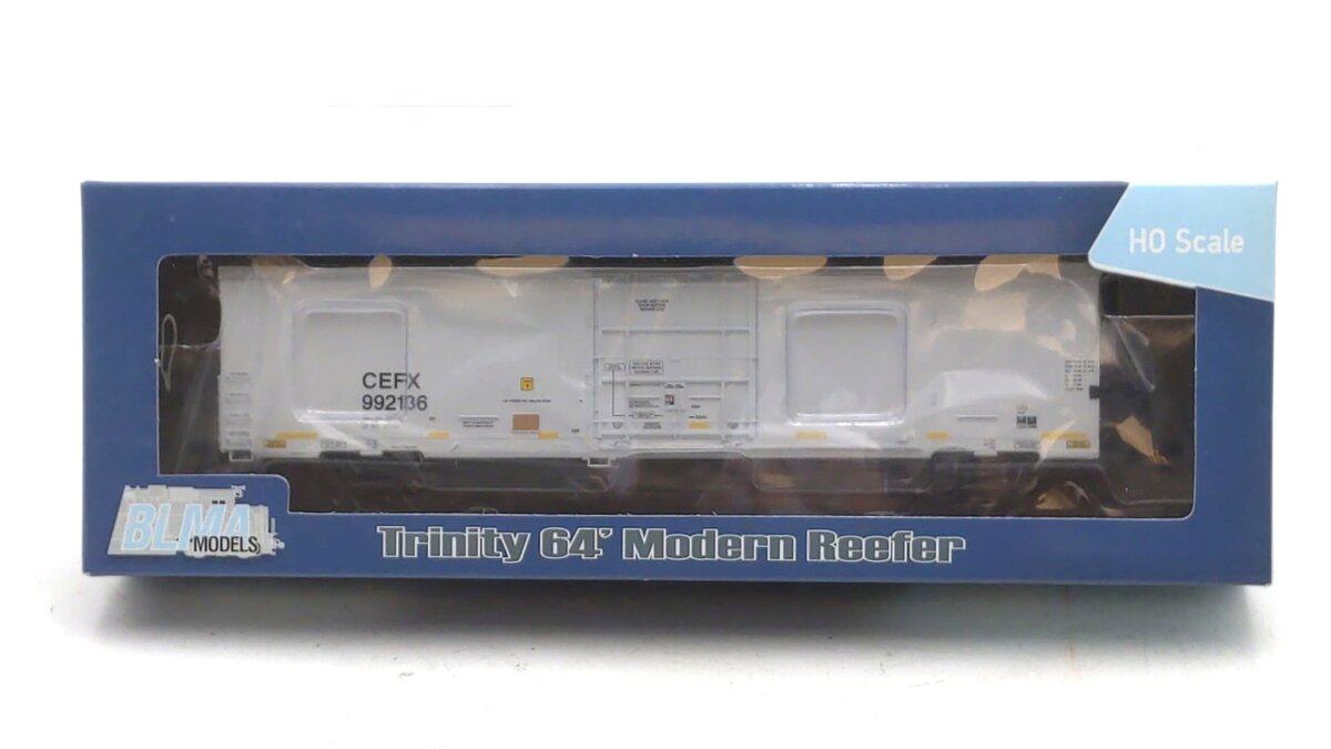 BLMA Models 52918 HO Scale CEFX Trinity 64' Reefer #922136