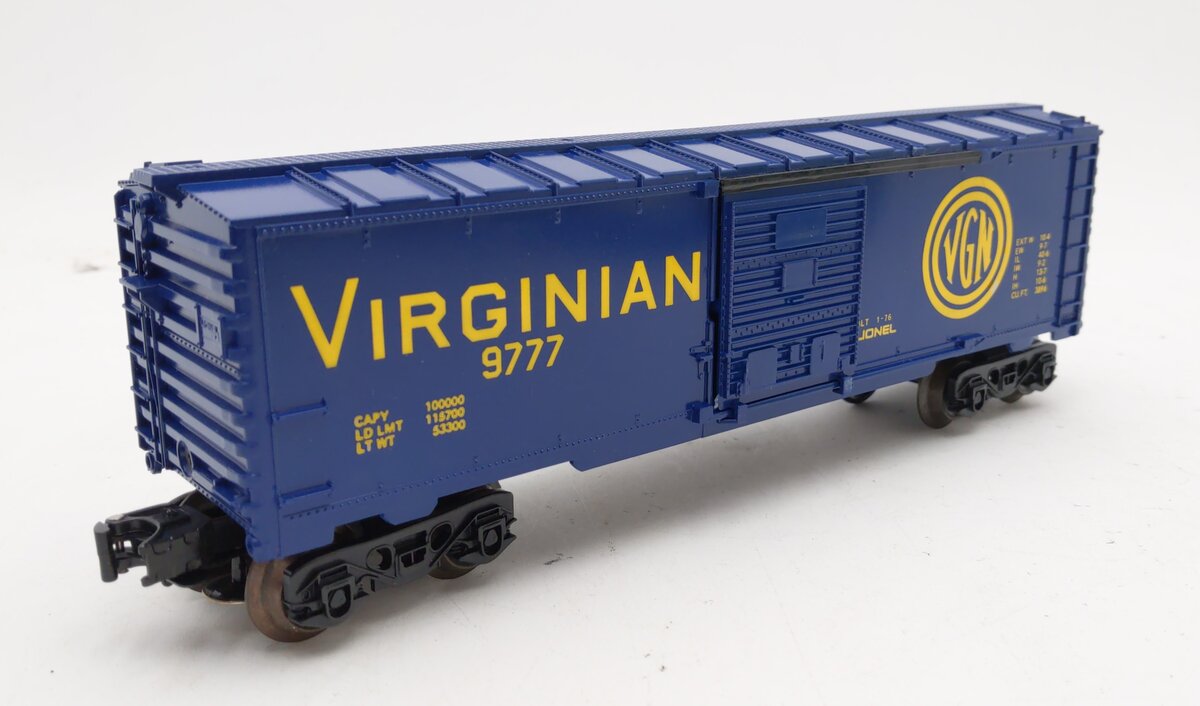 Assorted Lionel O PC,CR,VGN,& LV Freight Cars: 9035, 9139, 9400, 9777,& 9788 [5] EX
