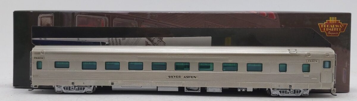 Broadway Limited 1556 HO Denver & Rio Grande Western Zephyr Budd Coach #1120