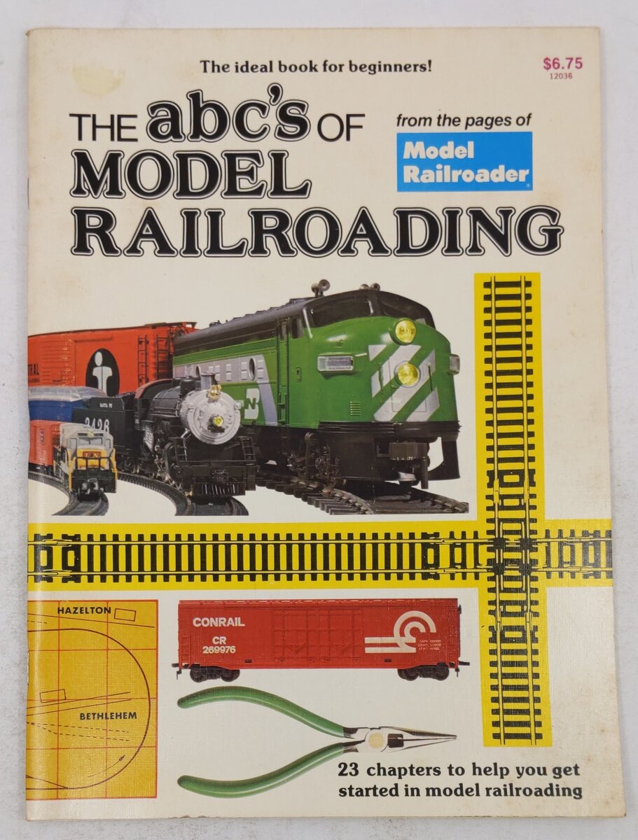 The ABC's of Model Railroading Paperback Book By Kalmbach Books Staff VG