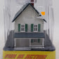 MTH 30-90119 O Row House W/ Porch (Off White w/ Green trim)