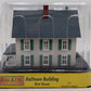 MTH 30-90119 O Row House W/ Porch (Off White w/ Green trim)