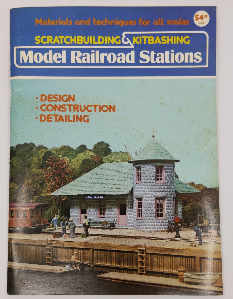 Scratchbuilding and Kitbashing Model Railroad Stations Paperback By Bob Hayden VG